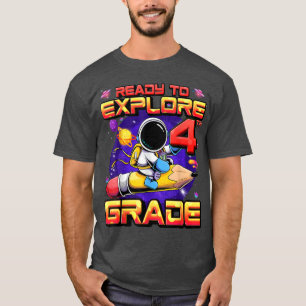 Bereit, den Astronauten der 4. Klasse zurück nach  T-Shirt