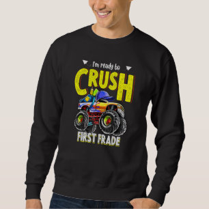 Bereit den erstklassigen Monstertruck zu zermalmen Sweatshirt