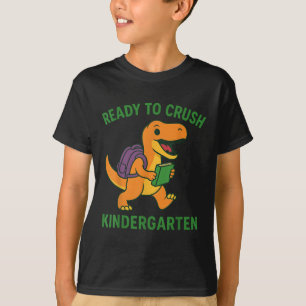 Bereit, den Kindergarten Dinosaurier zurück nach S T-Shirt