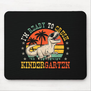 Bereit, den Kindergarten-Rückkehr-in-die-Schule-Ju Mousepad