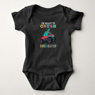 Bereit, den Kindergarten zu rocken Baby Strampler