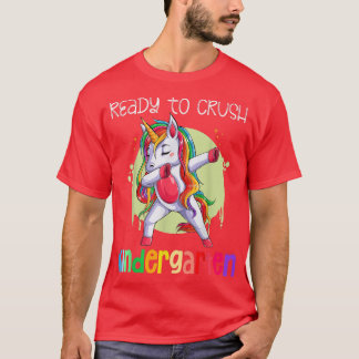 Bereit, den Kindergarten zu rocken, Dabbing-Einhor T-Shirt
