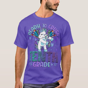 Bereit, den zehnten 10. Grad zurück zur Uni zu rei T-Shirt