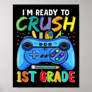Bereit, die 1. Klasse zu knacken, Ck zur Schule, G Poster
