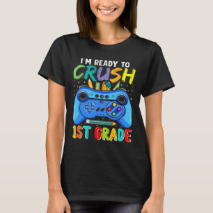 Bereit, die 1. Klasse zu knacken, Ck zur Schule Ga T-Shirt