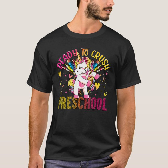 Bereit, die Vorschule wieder in die Schule zu brin T-Shirt (Vorderseite)