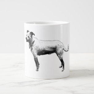 Bereit & Friendly Terrier Mix Tasse