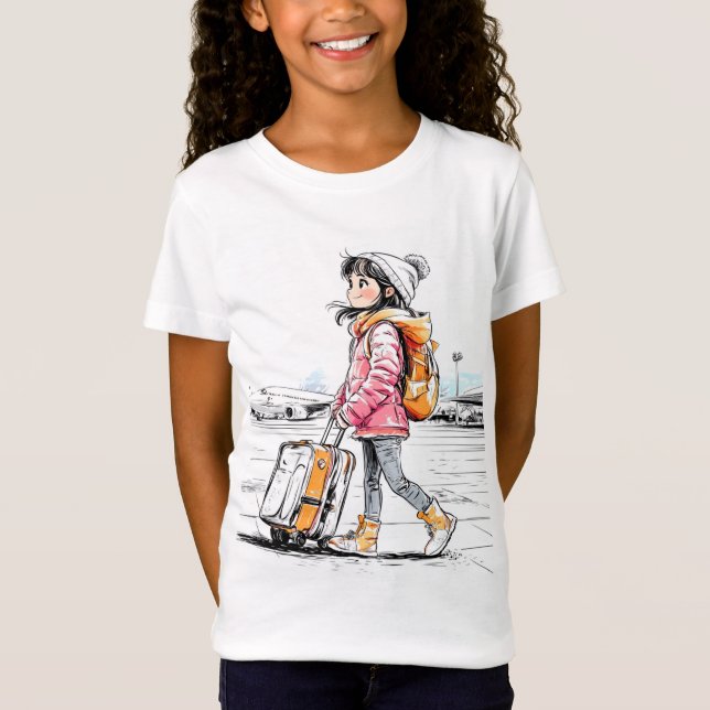 Bereit für Abenteuer T-Shirt (Vorderseite)