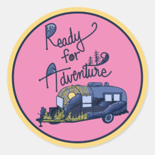 Bereit für Adventure Sticker