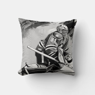 Bereit für alles - Eishockey-Torhüter Kissen