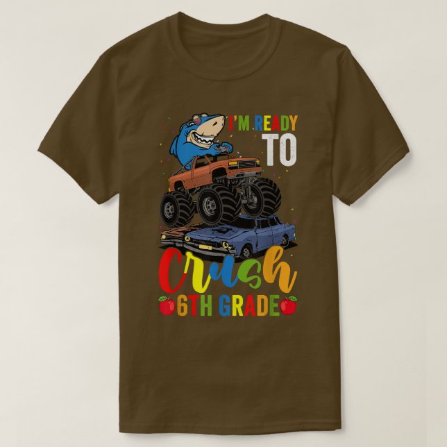 Bereit für den 6. T-Shirt (Design vorne)