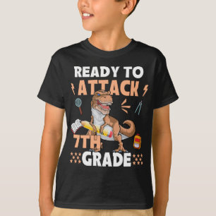 Bereit für den Angriff auf das 7. T-Shirt