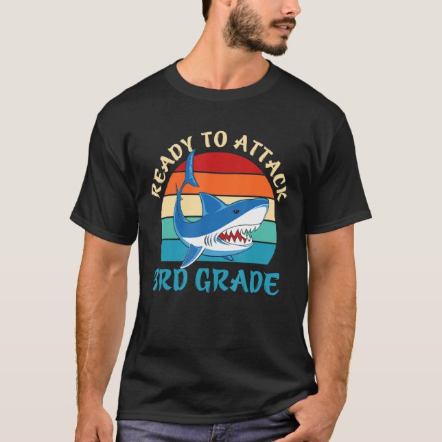 Bereit für den Angriff auf den 3. T-Shirt (Vorderseite)