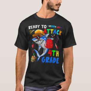 Bereit für den Angriff auf den 4. T-Shirt