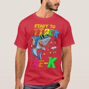 Bereit für den Angriff auf Pre-K Shark zurück zum T-Shirt
