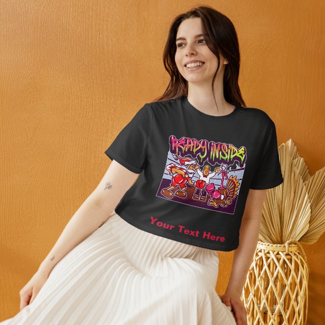 Bereit für den Boxing-Game-T - Shirt (Von Creator hochgeladen)