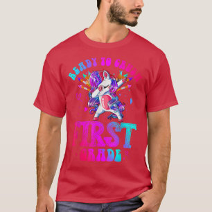 Bereit für den Crush Erster Grade Einhorn Entschla T-Shirt