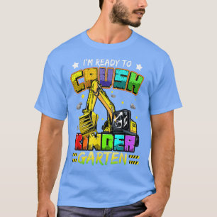 Bereit für den Crush Kindergarten Funny Constructi T-Shirt
