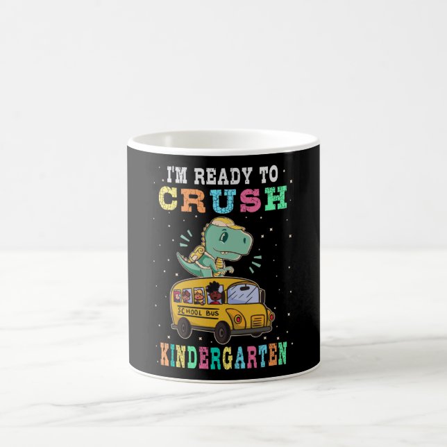 Bereit für den Kindergarten Kaffeetasse (Mittel)