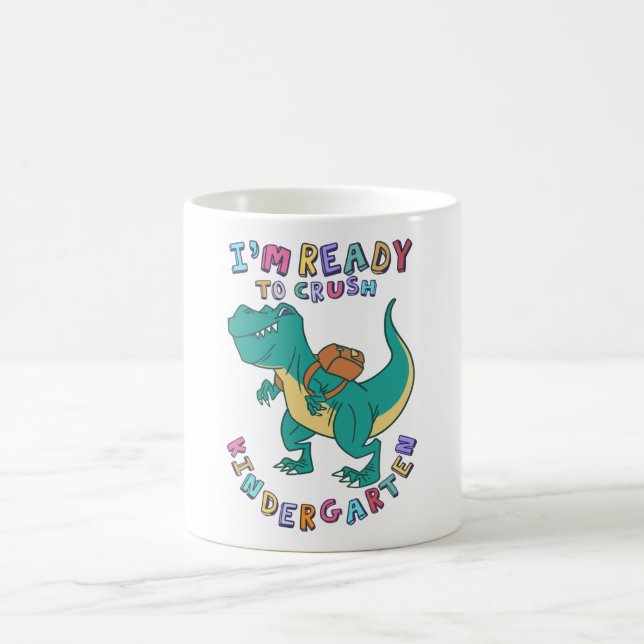 Bereit für den Kindergarten Kaffeetasse (Mittel)