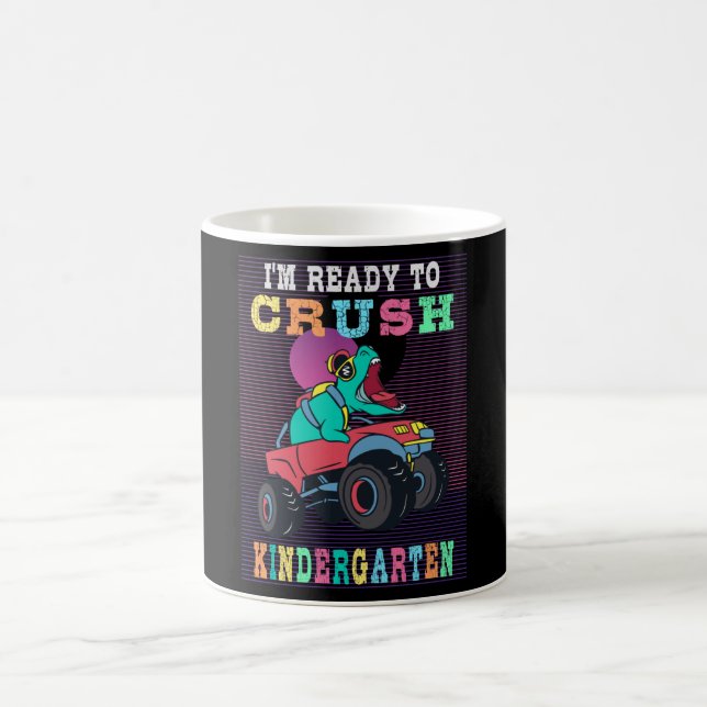 Bereit für den Kindergarten Kaffeetasse (Mittel)