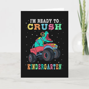 Bereit für den Kindergarten Karte