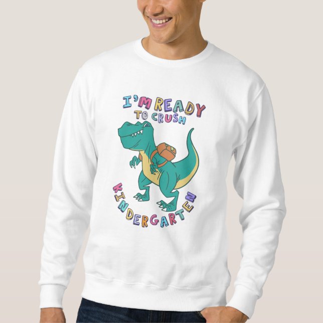 Bereit für den Kindergarten Sweatshirt (Vorderseite)