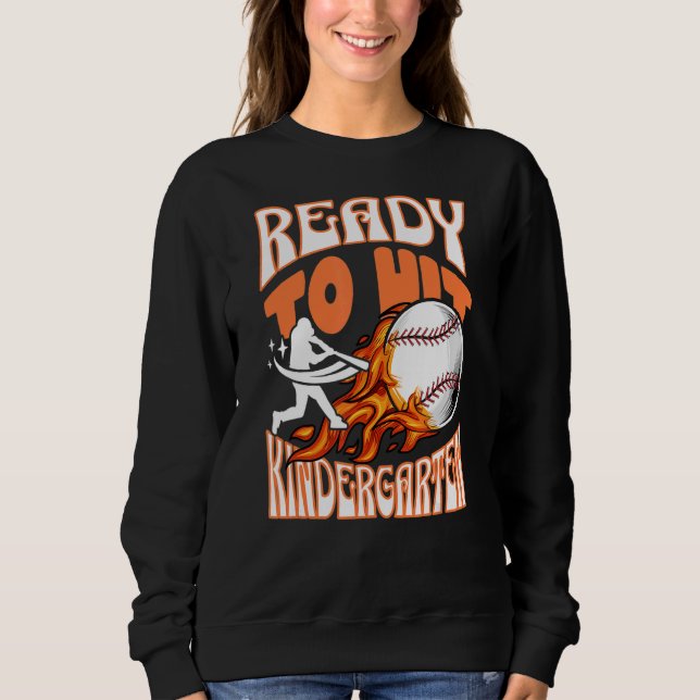 Bereit für den Kindergarten Sweatshirt (Vorderseite)