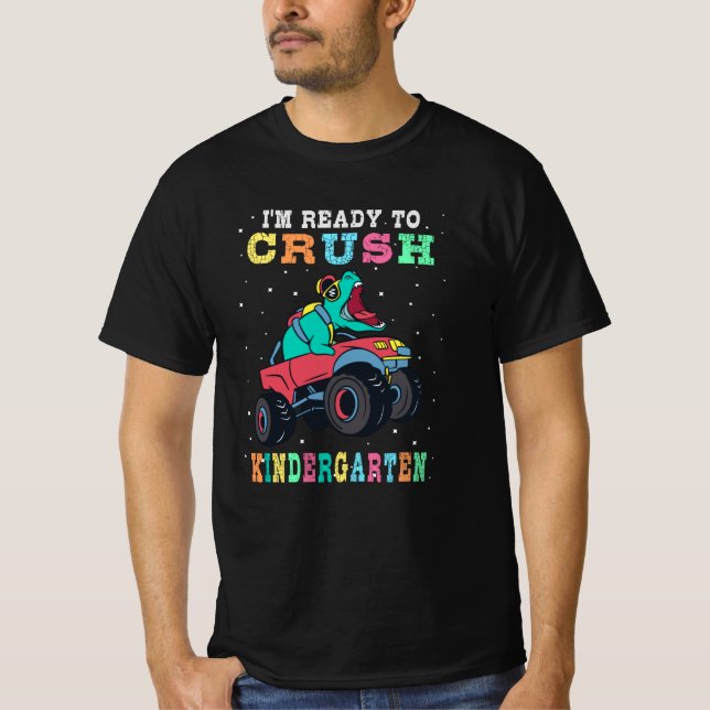 Bereit für den Kindergarten T-Shirt (Vorderseite)