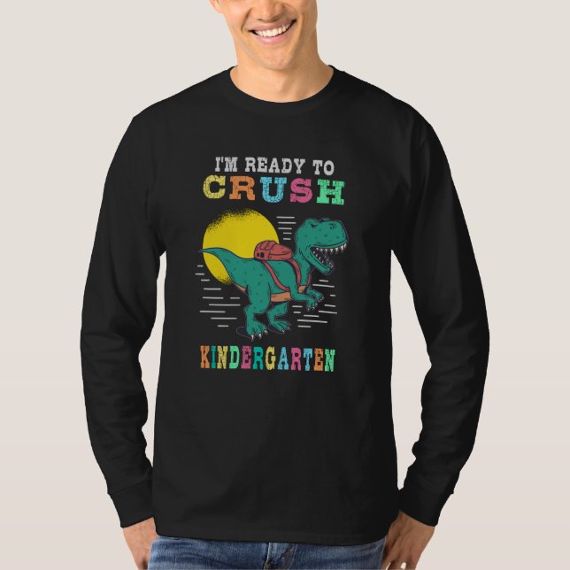 Bereit für den Kindergarten T-Shirt (Vorderseite)