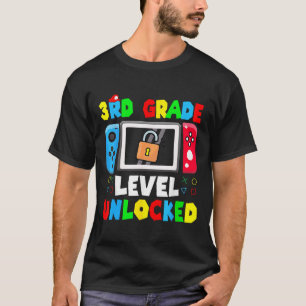 Bereit für die 3. Klasse Gamer Erster Schultag Jun T-Shirt