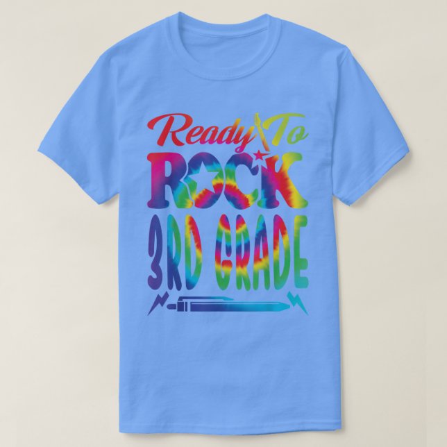 Bereit für die dritte Stufe zurück zur Gefärbte Kr T-Shirt (Design vorne)