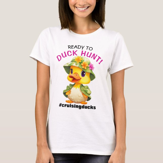 Bereit für die Entenjagd Shirt (Vorderseite)