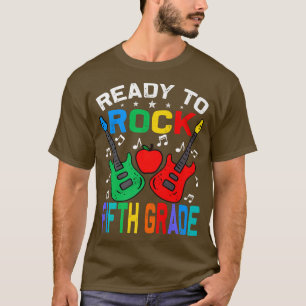 Bereit für die fünfte Stufe zurück zur Gitarre der T-Shirt