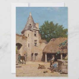 Bereit für die Jagd (mittelalterliche Szene) Karte