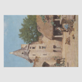 Bereit für die Jagd (von Paul Peel) Seidenpapier