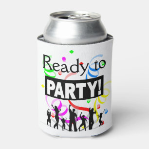 Bereit für die Party-Dosenkühler Dosenkühler