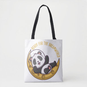Bereit für die Traumwelt Hallo kleiner Panda in pa