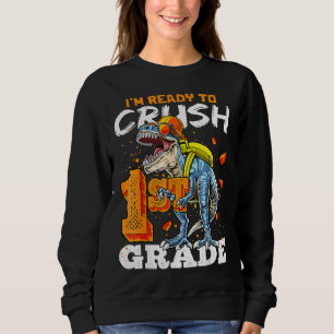 Bereit für die Zerkleinerung des 1. Grades von Din Sweatshirt