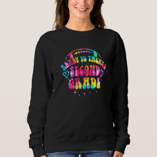 Bereit für die zweite Klasse Erster Schultag F Sweatshirt