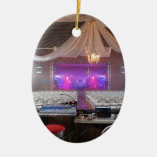 Bereit für ein Konzert Keramik Ornament