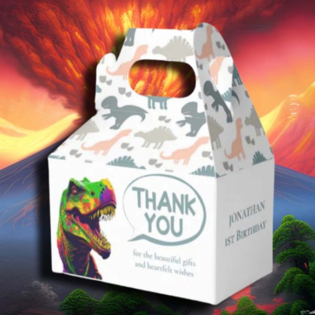 Bereit für ein Roaring Dino Party! Geschenkschachtel (Some of the popular dinosaur gifts available on Zazzle)