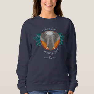 Bereit für einige Yoga? - Der weiße Lotus Sweatshirt