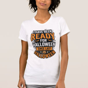 Bereit für Halloween Vintage Gruseliges Shirt-Desi T-Shirt