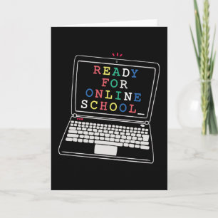 Bereit für Online-Schule Karte