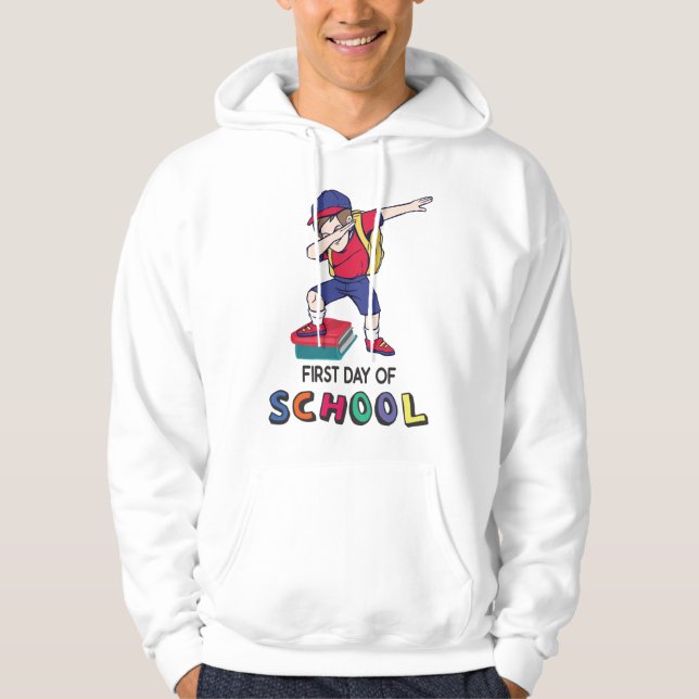 Bereit für Online-Schulen Hoodie (Vorderseite)