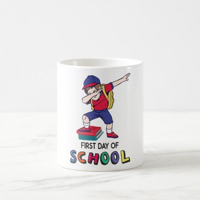 Bereit für Online-Schulen Kaffeetasse (Mittel)