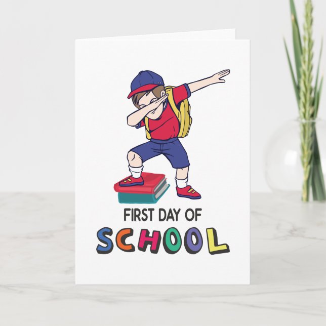 Bereit für Online-Schulen Karte (Vorderseite)