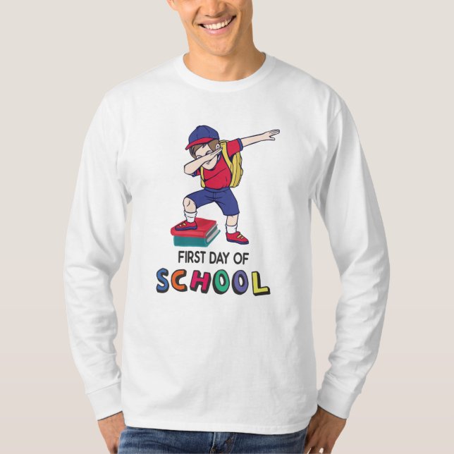 Bereit für Online-Schulen T-Shirt (Vorderseite)