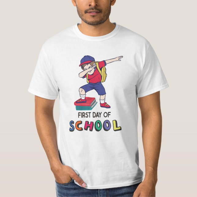Bereit für Online-Schulen T-Shirt (Vorderseite)